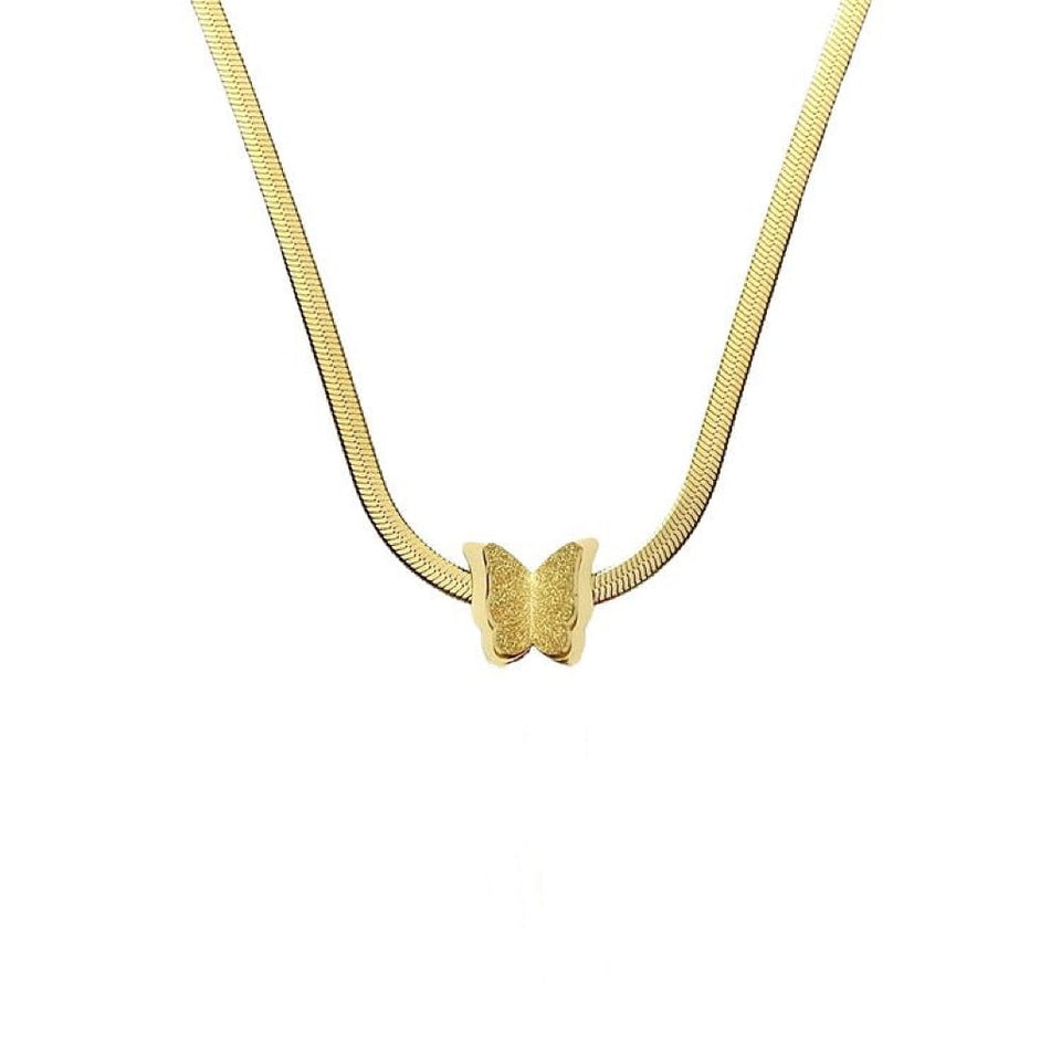 Butterfly Golden Necklace