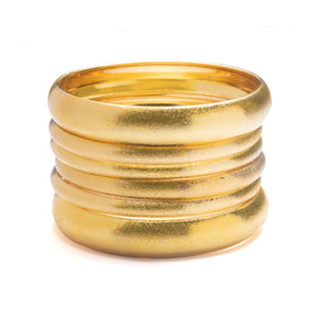 Glass Gold Plated Bangles