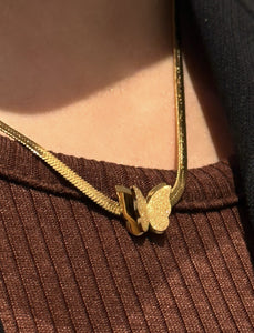 Butterfly Golden Necklace