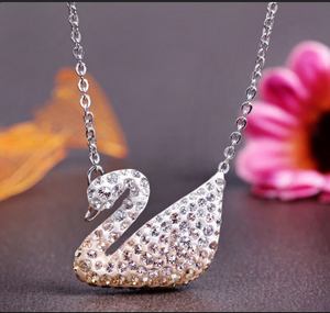 White Swan Necklace