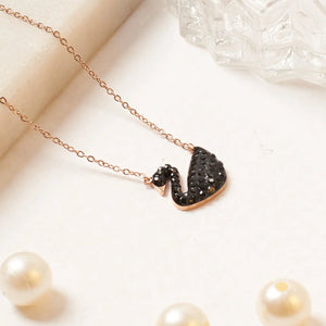 Black Swan Necklace