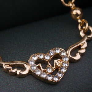 Heart Shaped Golden Delicate Pendant