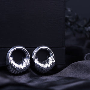 Vintage Loop Earring Silver