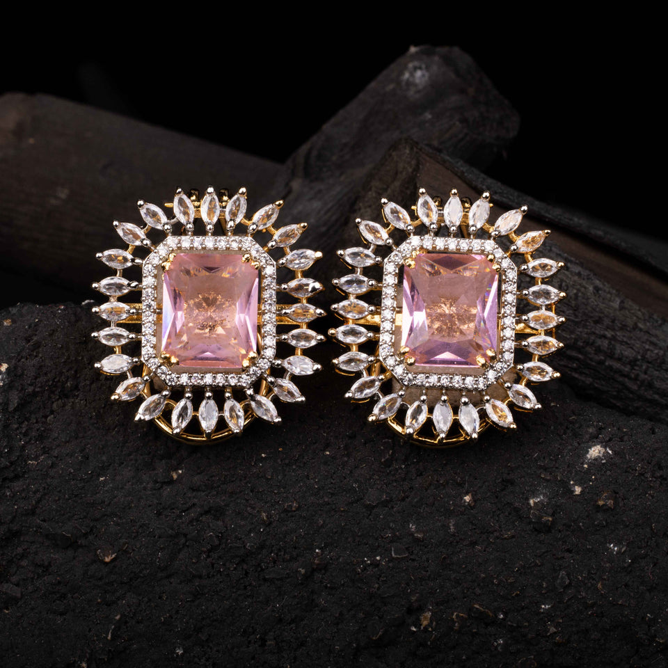 AD ZIRCON STUDS - 01