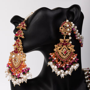 EXQUISITE EARRINGS WITH TEEKA-02