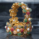 Pearl Naurattan Bangle