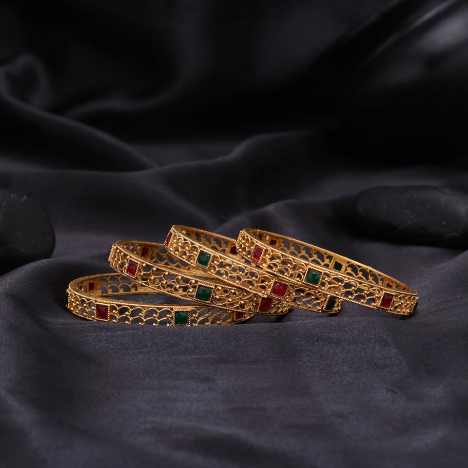 Rajwari Six Piece Multi Bangle