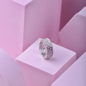 Zirconia Ring Silver - 04