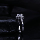 PLATINUM ROUND DIAMOND RING