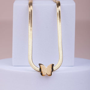 Butterfly Golden Necklace