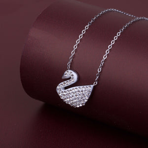 White Swan Necklace